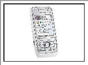 Nokia E66, Srebrny, 3.5G, Ekran