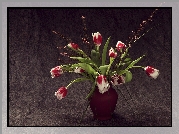 Wazon, Tulipany, Przybranie