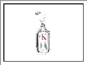 Calvin Klein, ck, perfumy, flakon