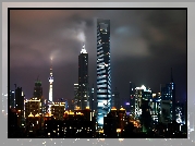 Chiny, Shanghai, World, Financial, Center