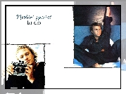 Heath Ledger,czarny strój, aparat