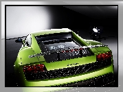 Zielone, Lamborghini Gallardo, Spojler