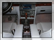 BMW 7, E65, Dźwignia, Panel, Radio