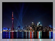 Wieża, Toronto, Noc