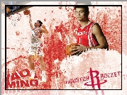 Koszykówka,koszykarz ,Yao Ming ,Huston Rockets