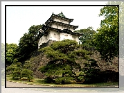 Tokio, Pałac, Cesarski, Fortyfikacje, Drzewa