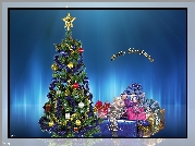 Choinka, Prezenty, Boże Narodzenie, Święta