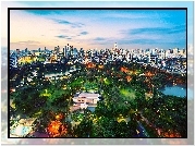 Tajlandia, Bangkok, Miasto, Park