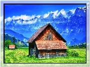 Domy, Pola, Góry, Alpy, Austria