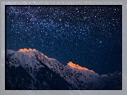 Góry, Noc, Gwiazdy