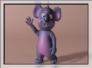 Grafika 3D, Miś, Koala
