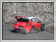 Rajdowy, Citroen C3 WRC, 2017, Droga