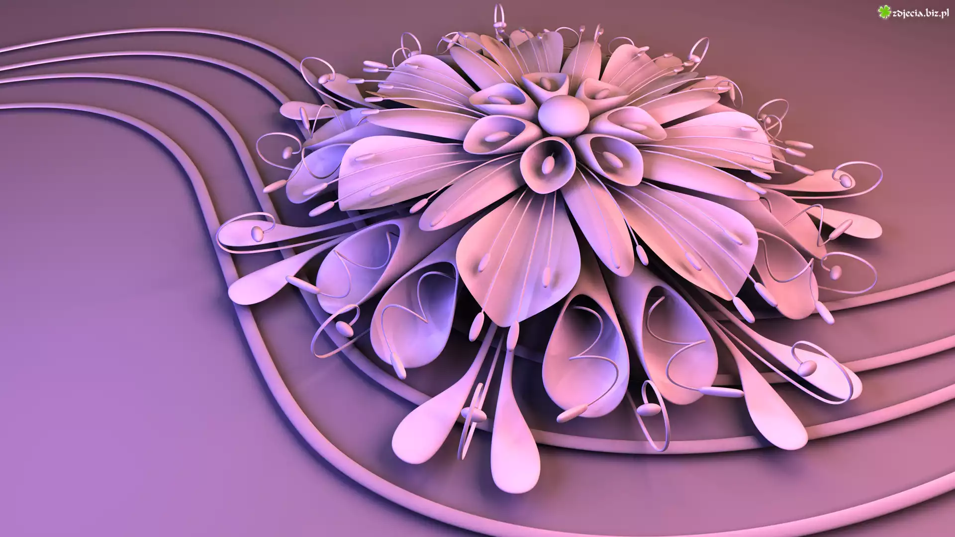 Grafika 3D, Kwiat