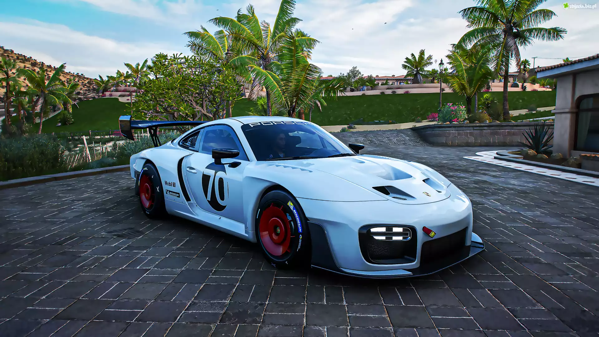 Gra, Forza Horizon 5, Porsche 935, Palmy