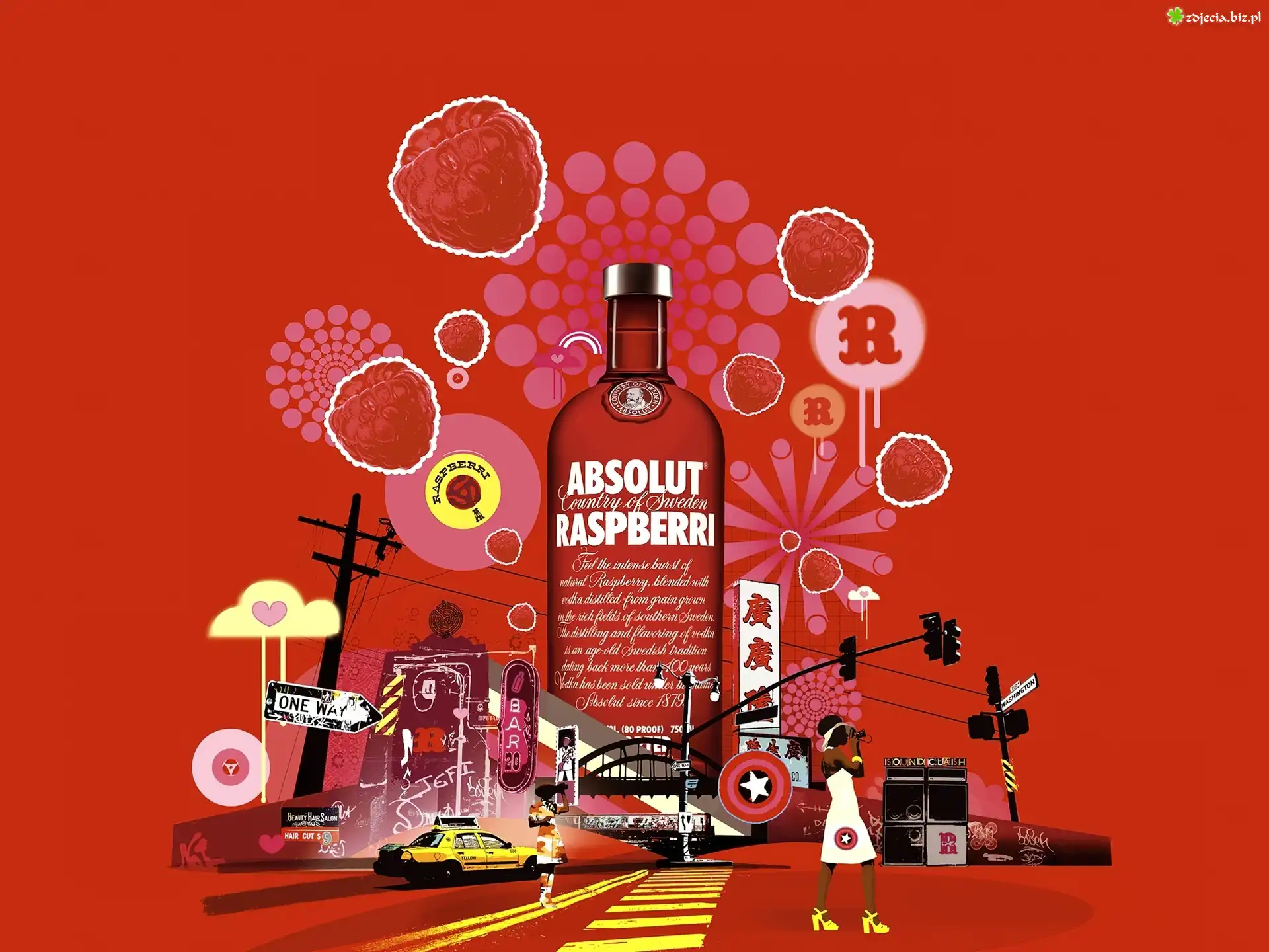 Absolut, Raspberri