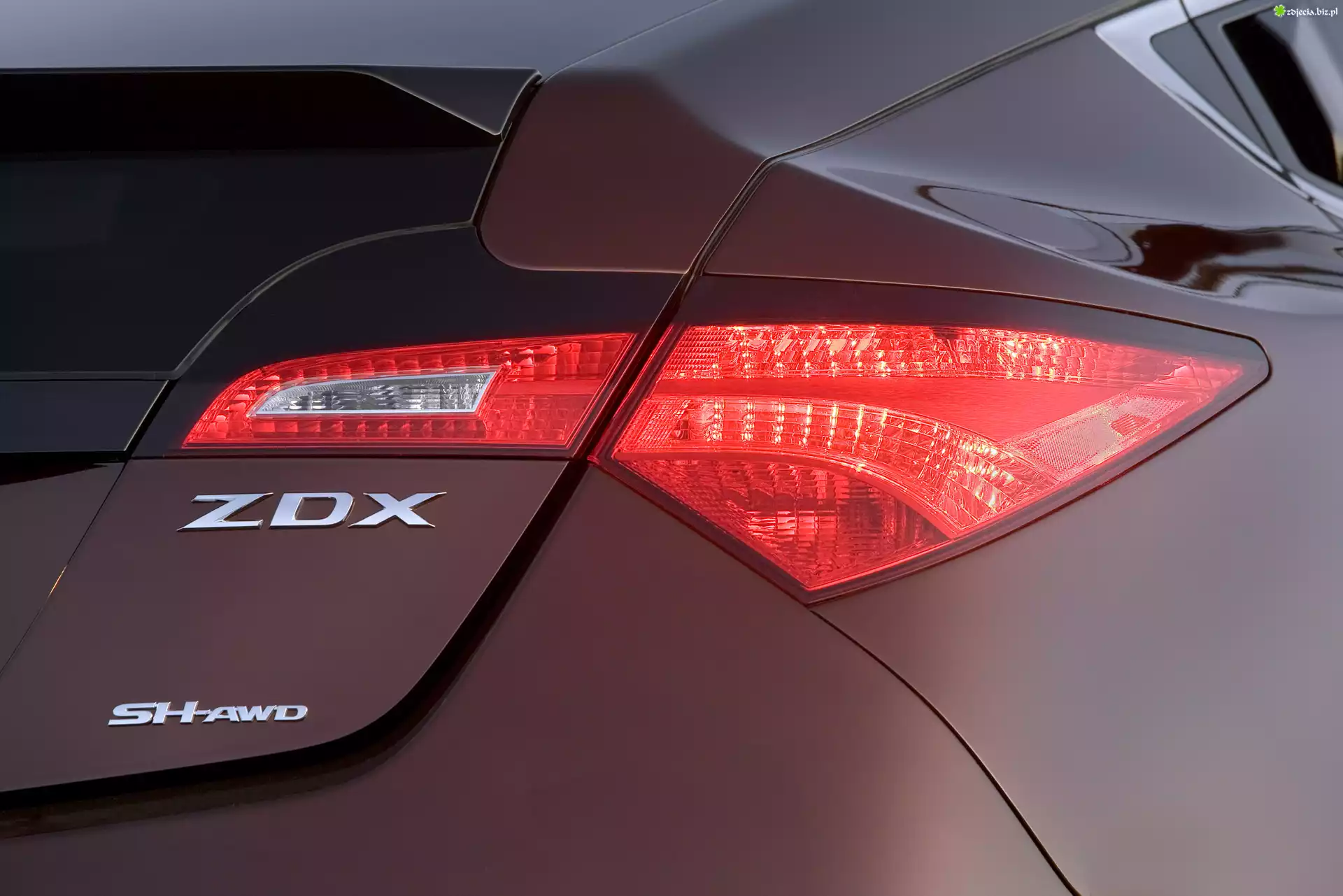 Acura ZDX, Lampa, Tył, AWD