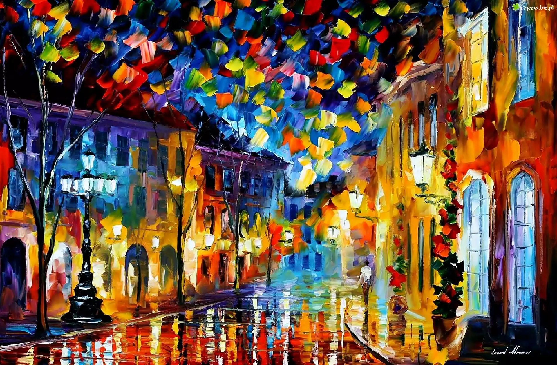 Leonid Afremov, Ulica
