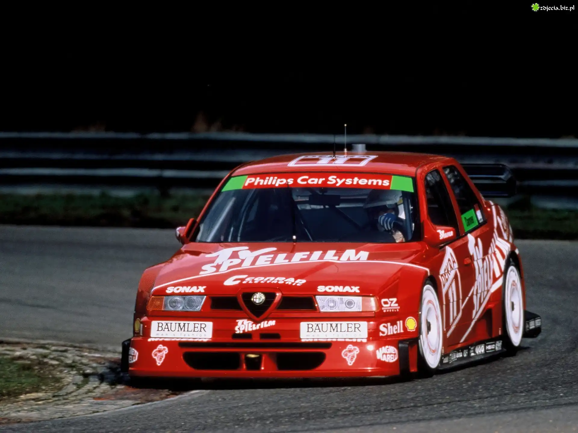 Alfa Romeo 155, Rajd, Tor