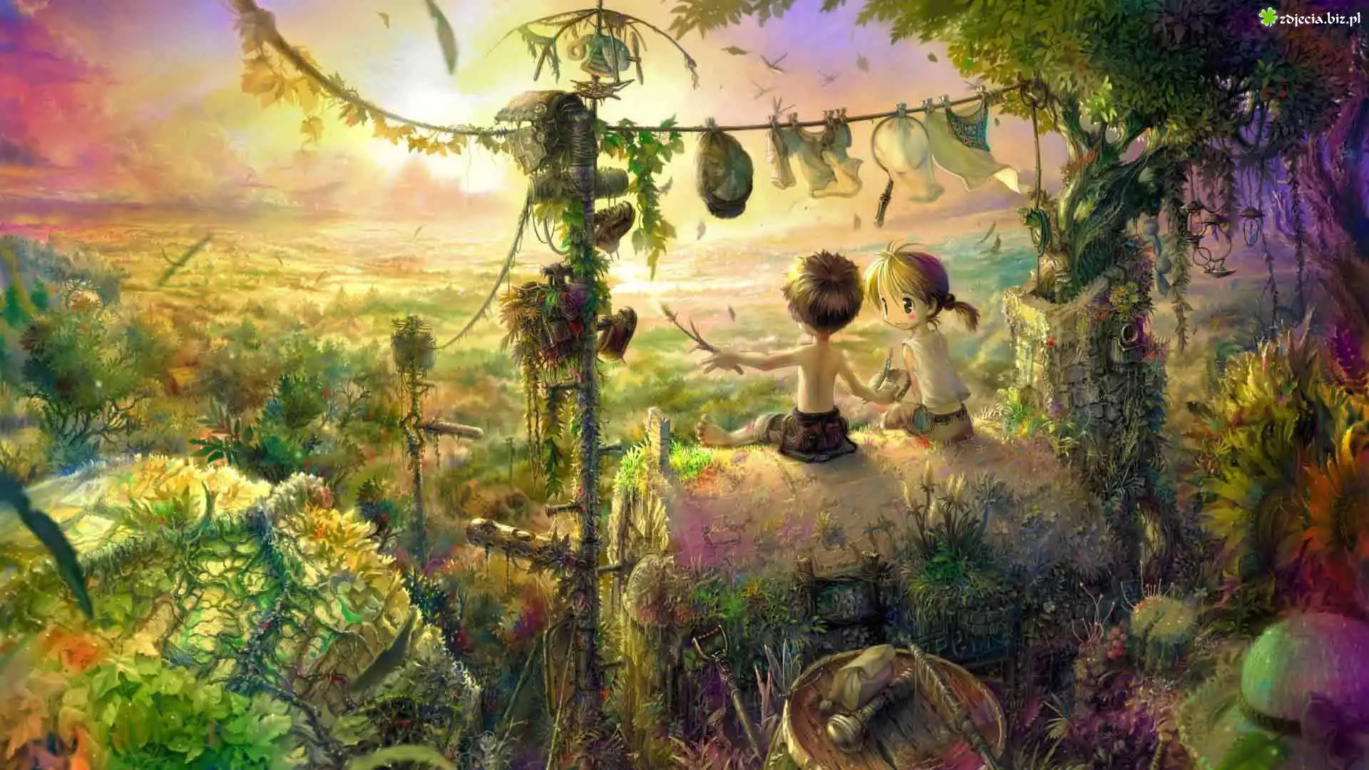 Animacja, Fantasy, Dzieci, Roślinność
