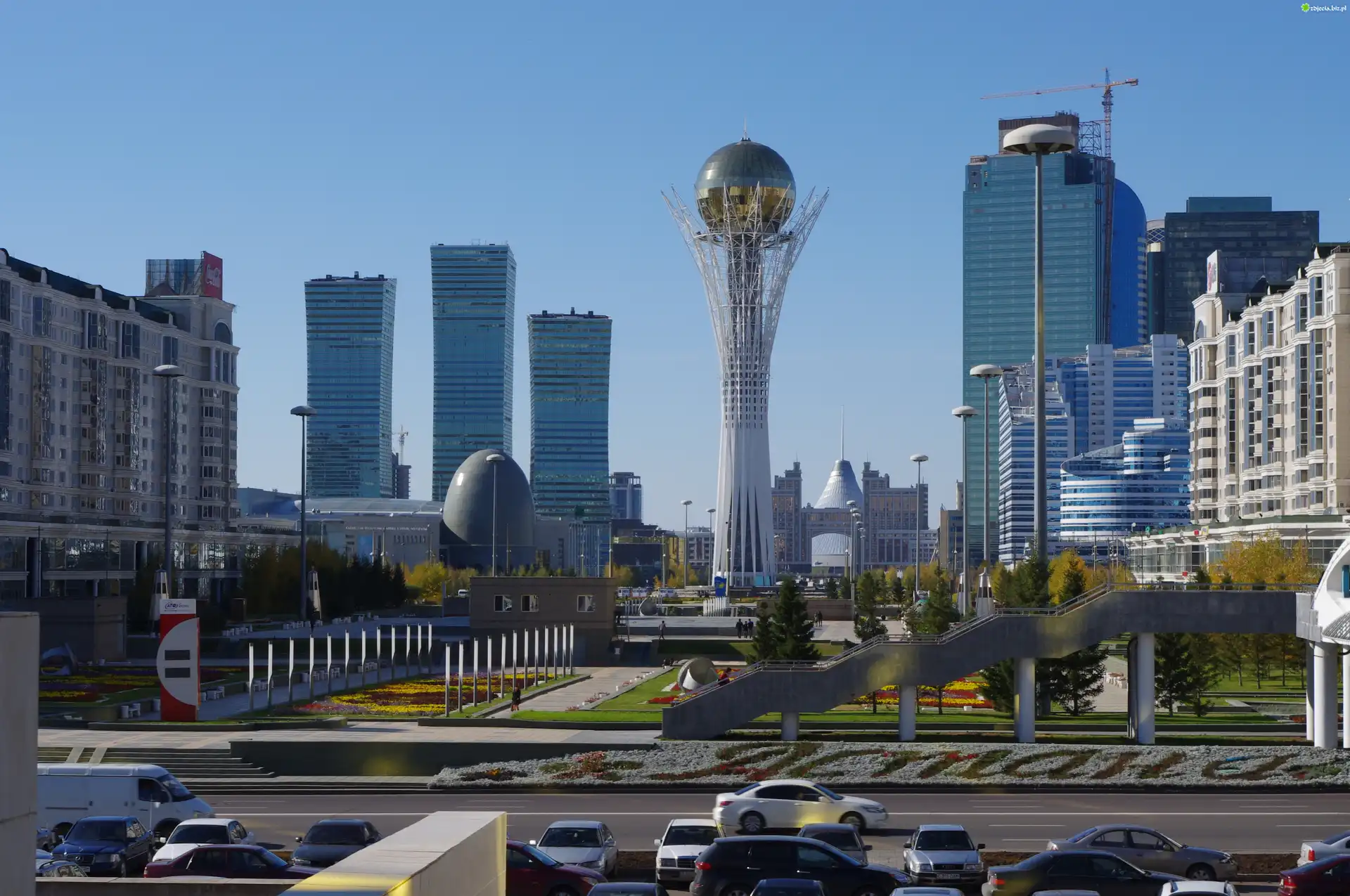 Astana, Kazachstan, Azja, Zdjęcie miasta