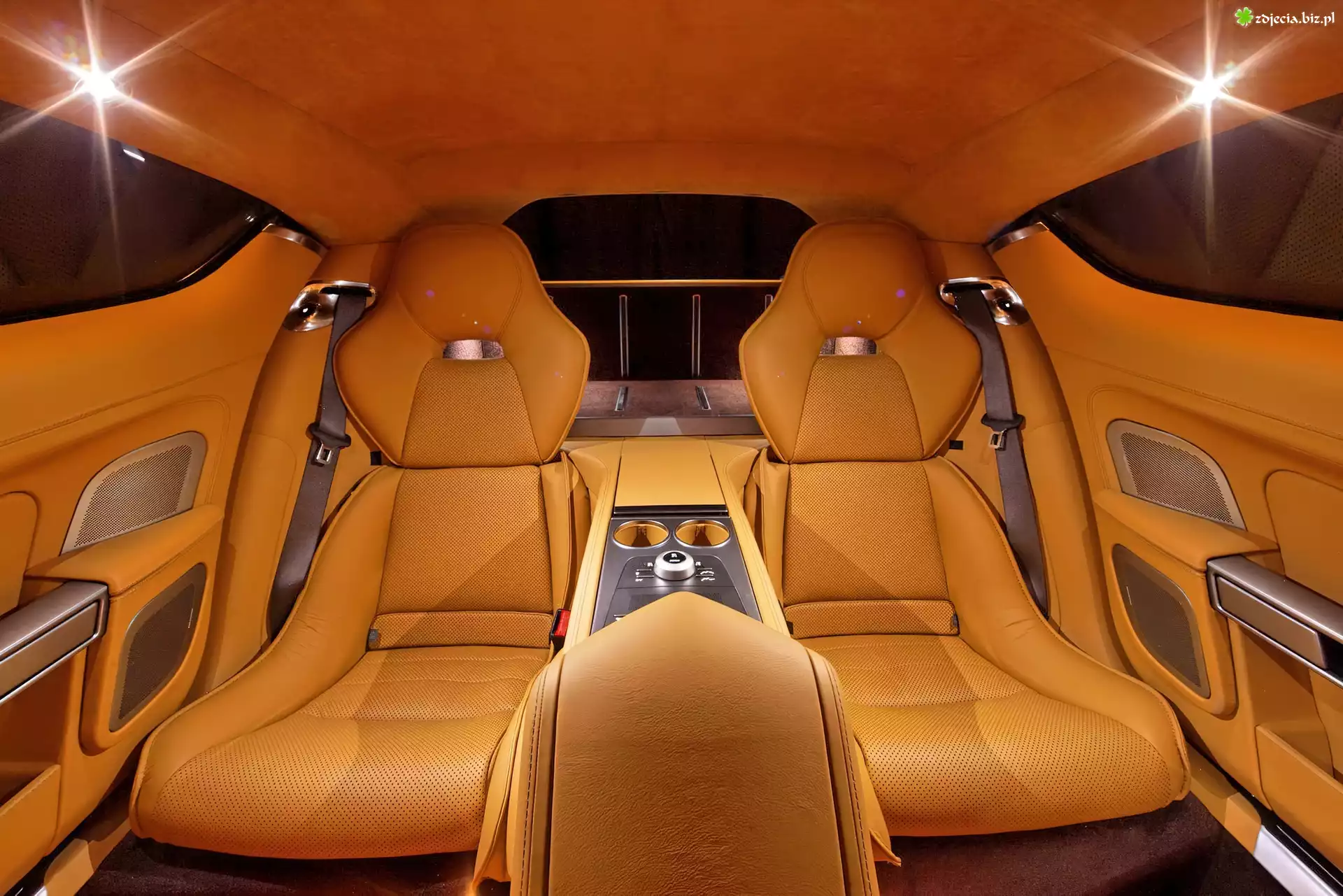 Aston Martin Rapide, Tylne, Fotele