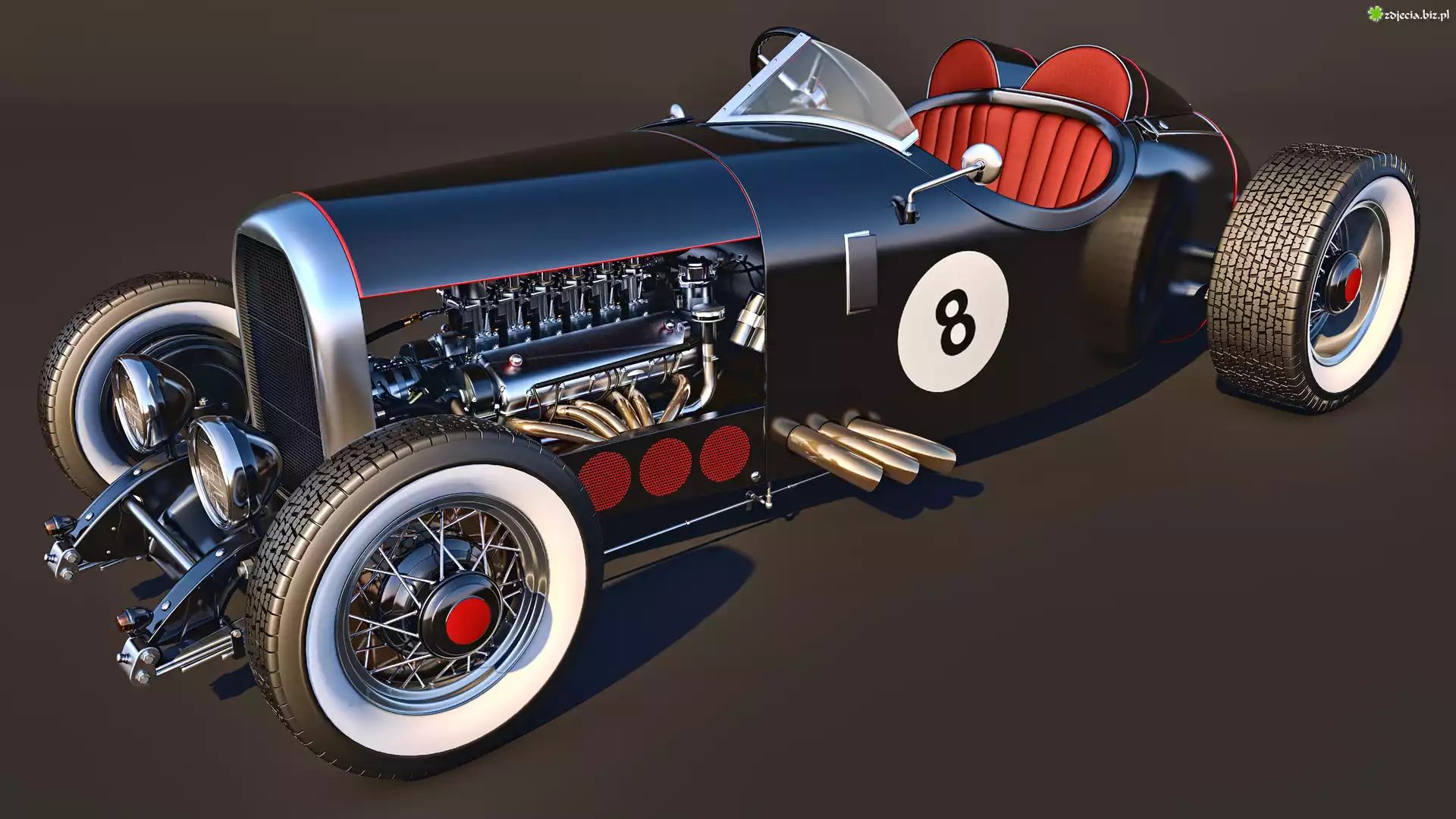 Zabytkowy, Austro Daimler Torpedo, 1929, Hot Rod