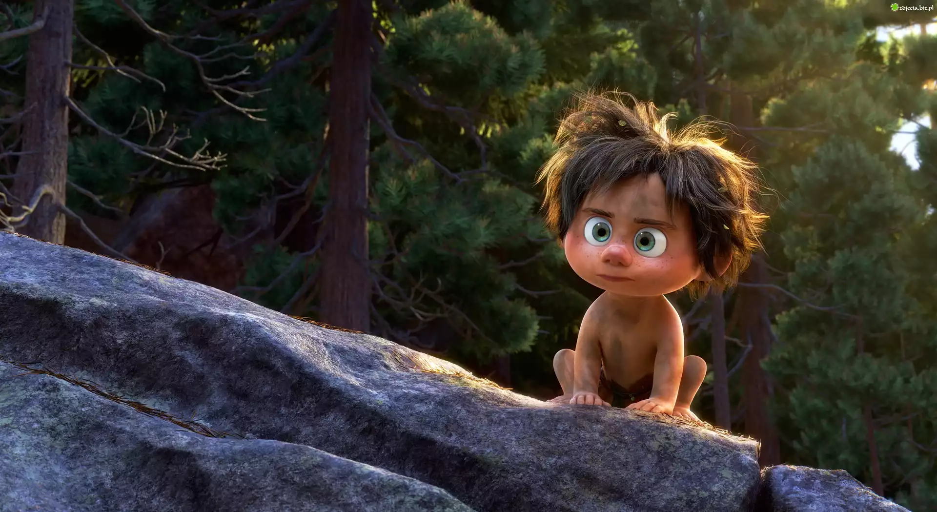 Bajka, Dobry Dinozaur, The Good Dinosaur, Dziecko, BÄ…bel