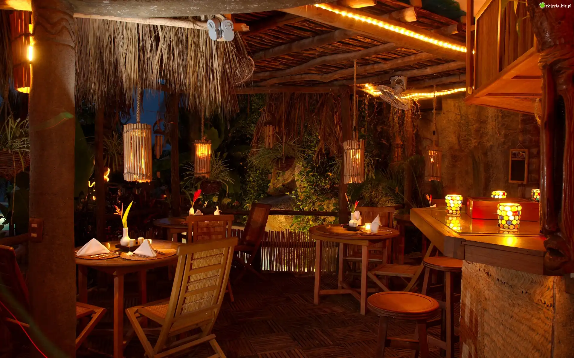 Bar, Stoliki, Krzesła, Restauracja