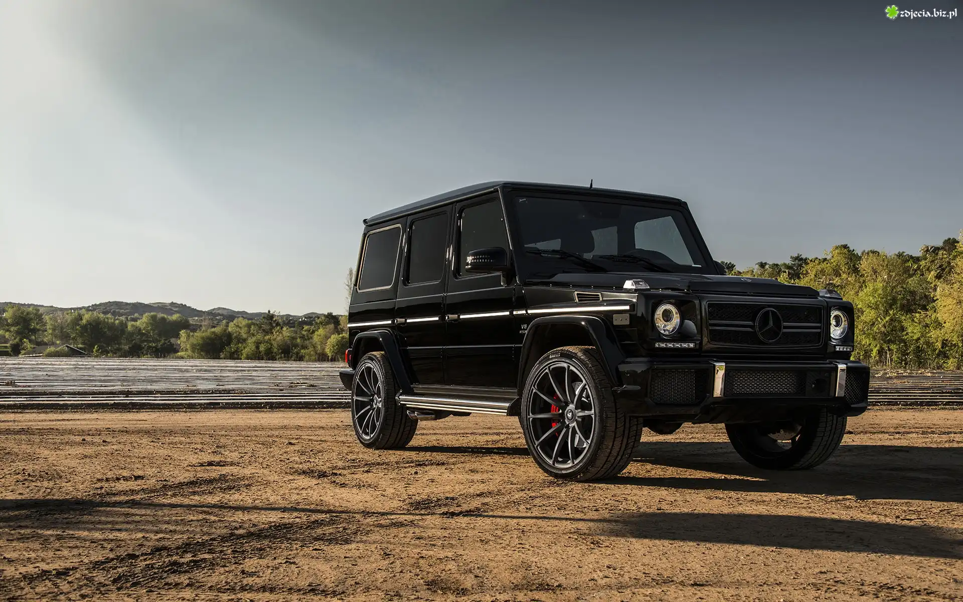 Mercedes Benz, G63, AMG, Droga, Lasy, Góry