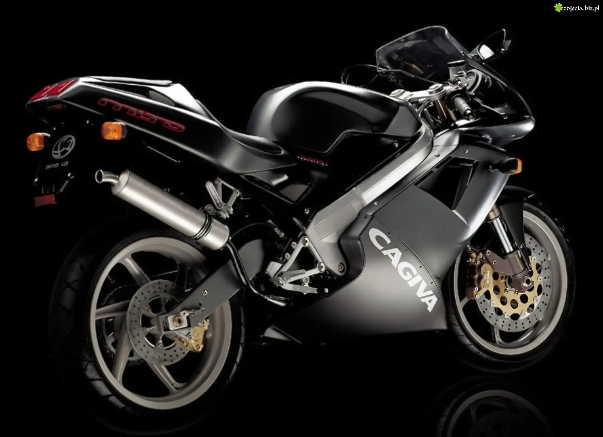 Cagiva Mito 125,czarny