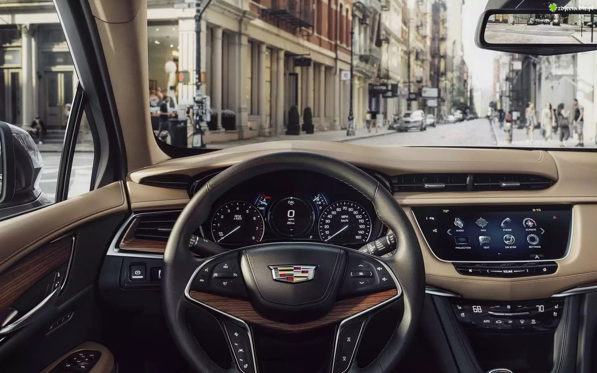 Cadillac, Crossover, Kierownica