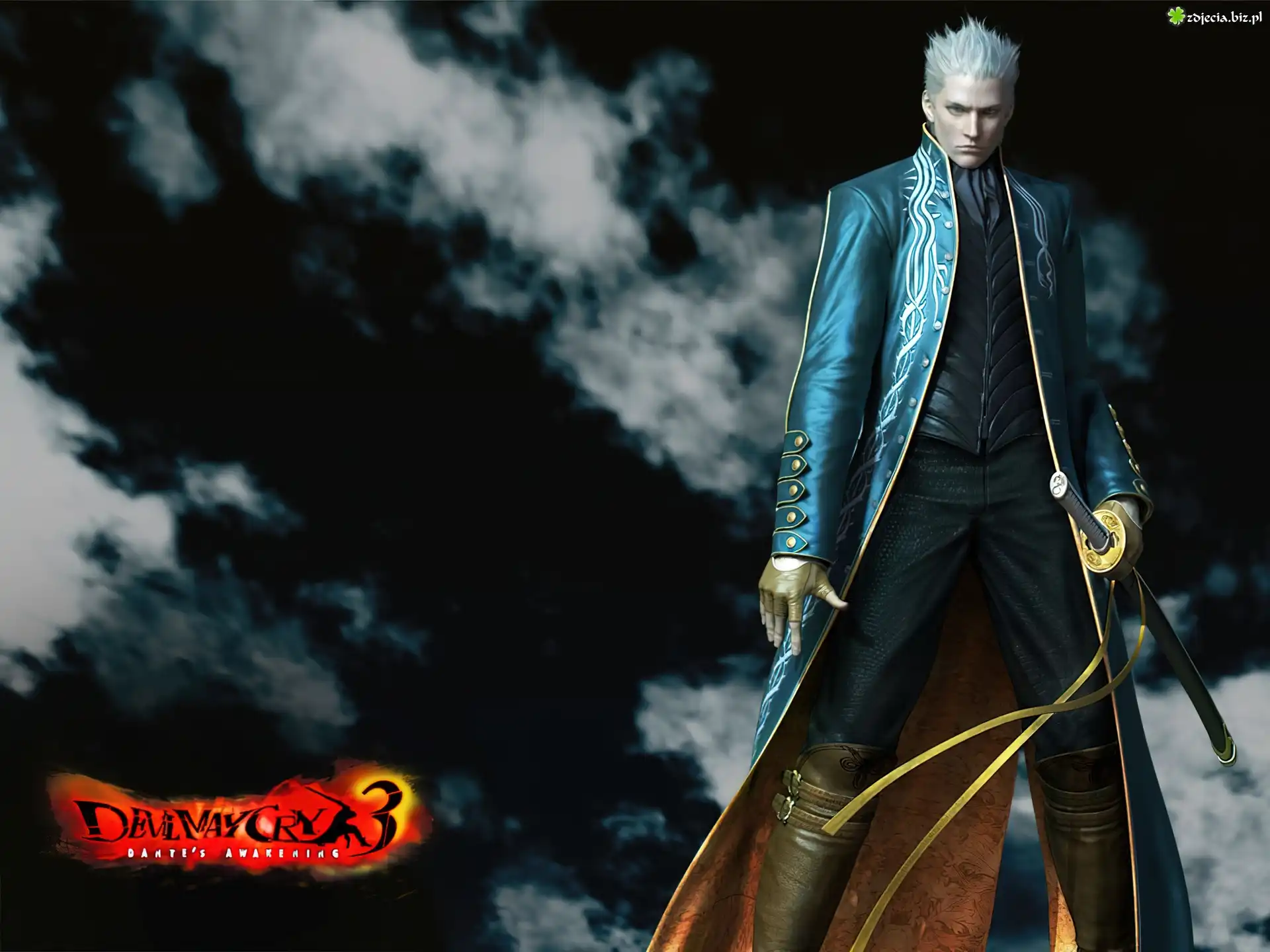 Devil May Cry, postać, mężczyzna, miecz