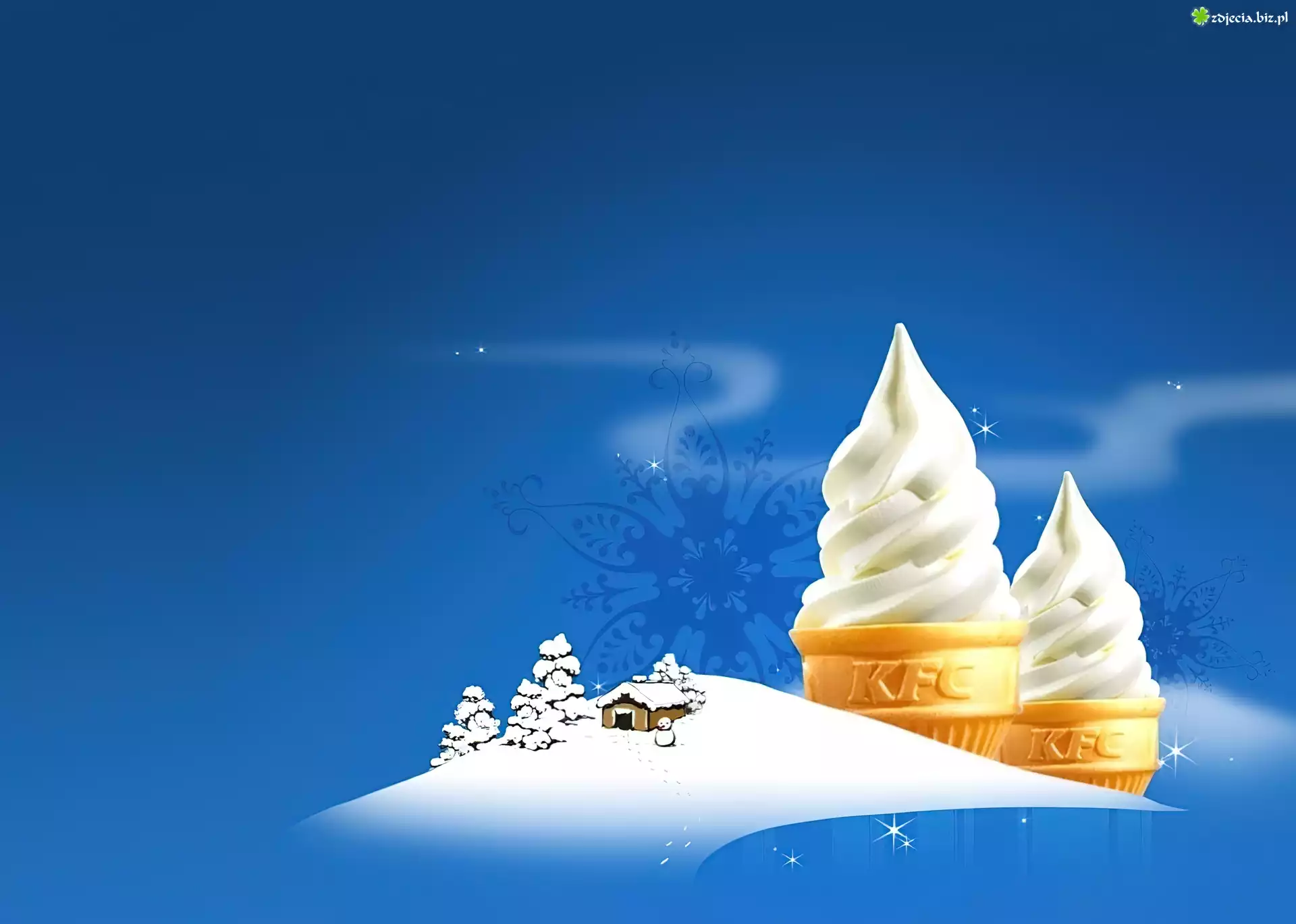 Dwa, Lody, Wafelki, KFC