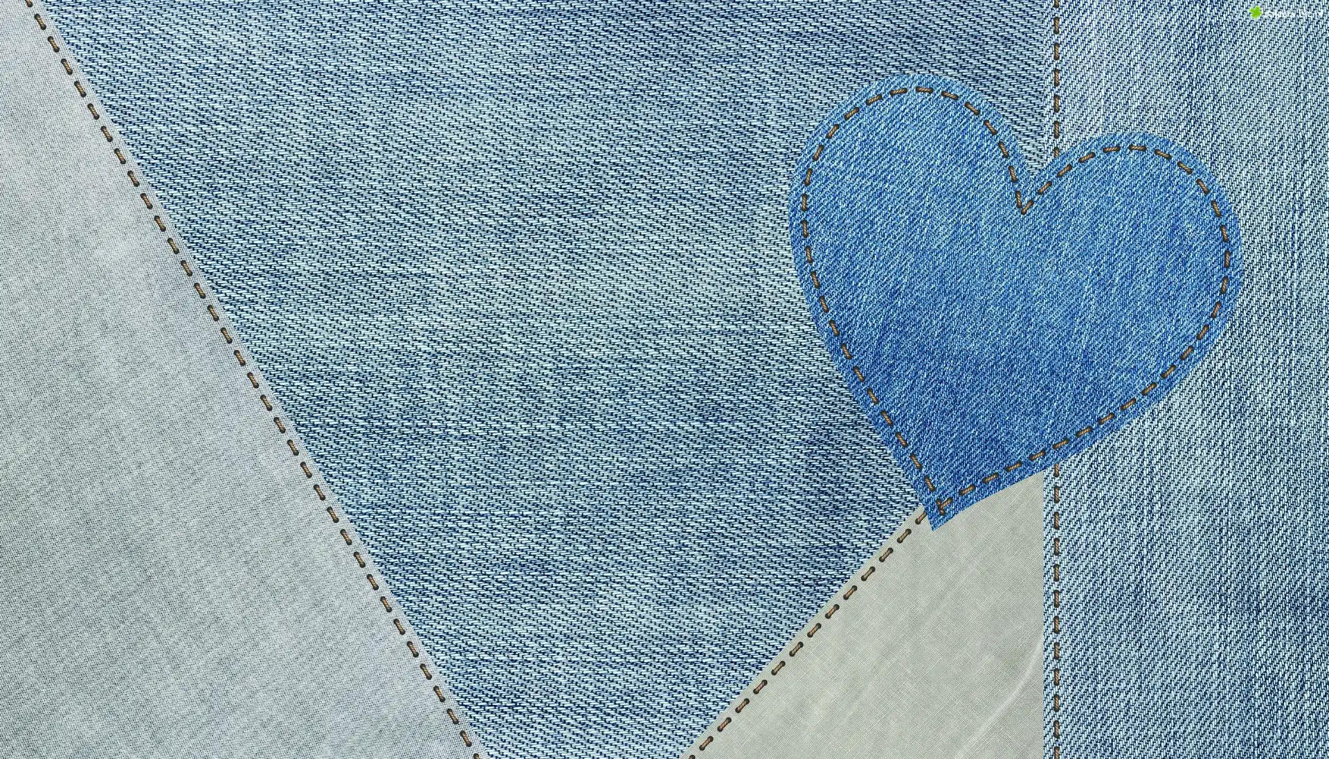 Jeans, Dżins, Serduszko