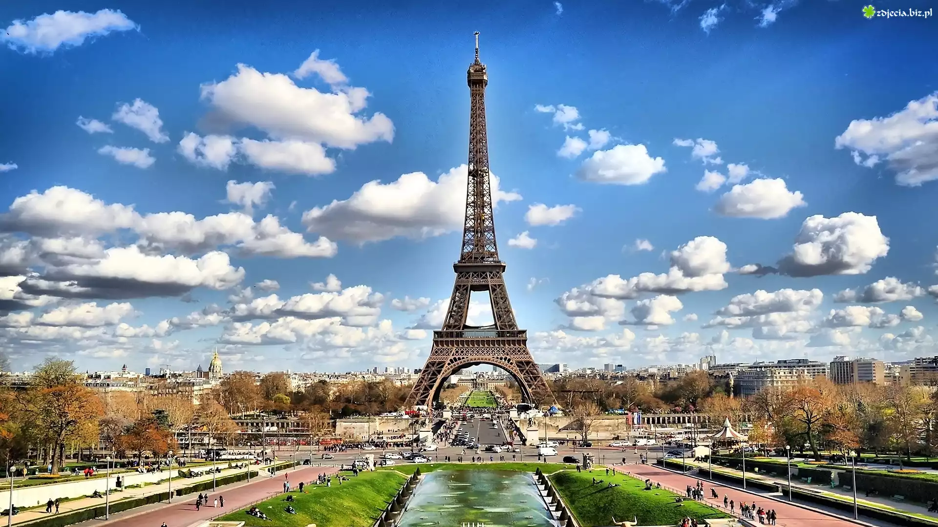 Wieża, Eiffel, Paryż