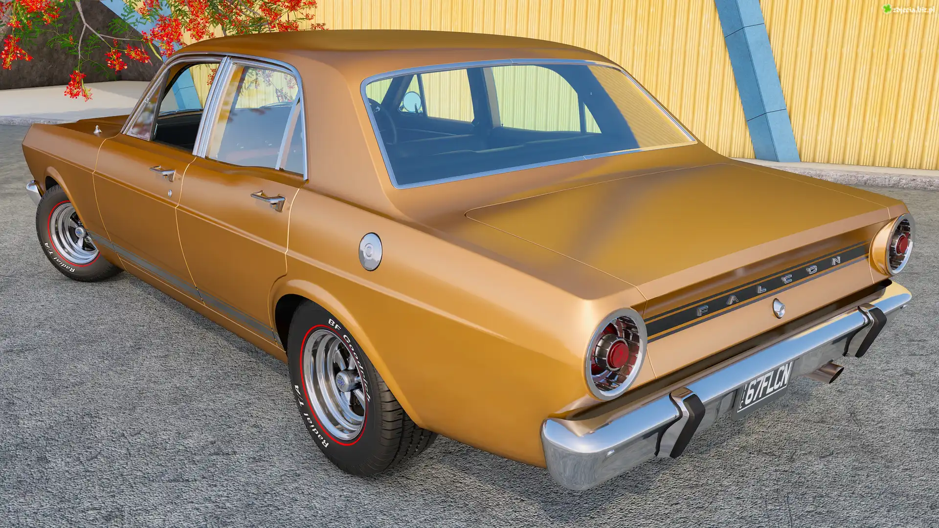 Ford Falcon XR GT, 1967, Zabytkowy, Tył