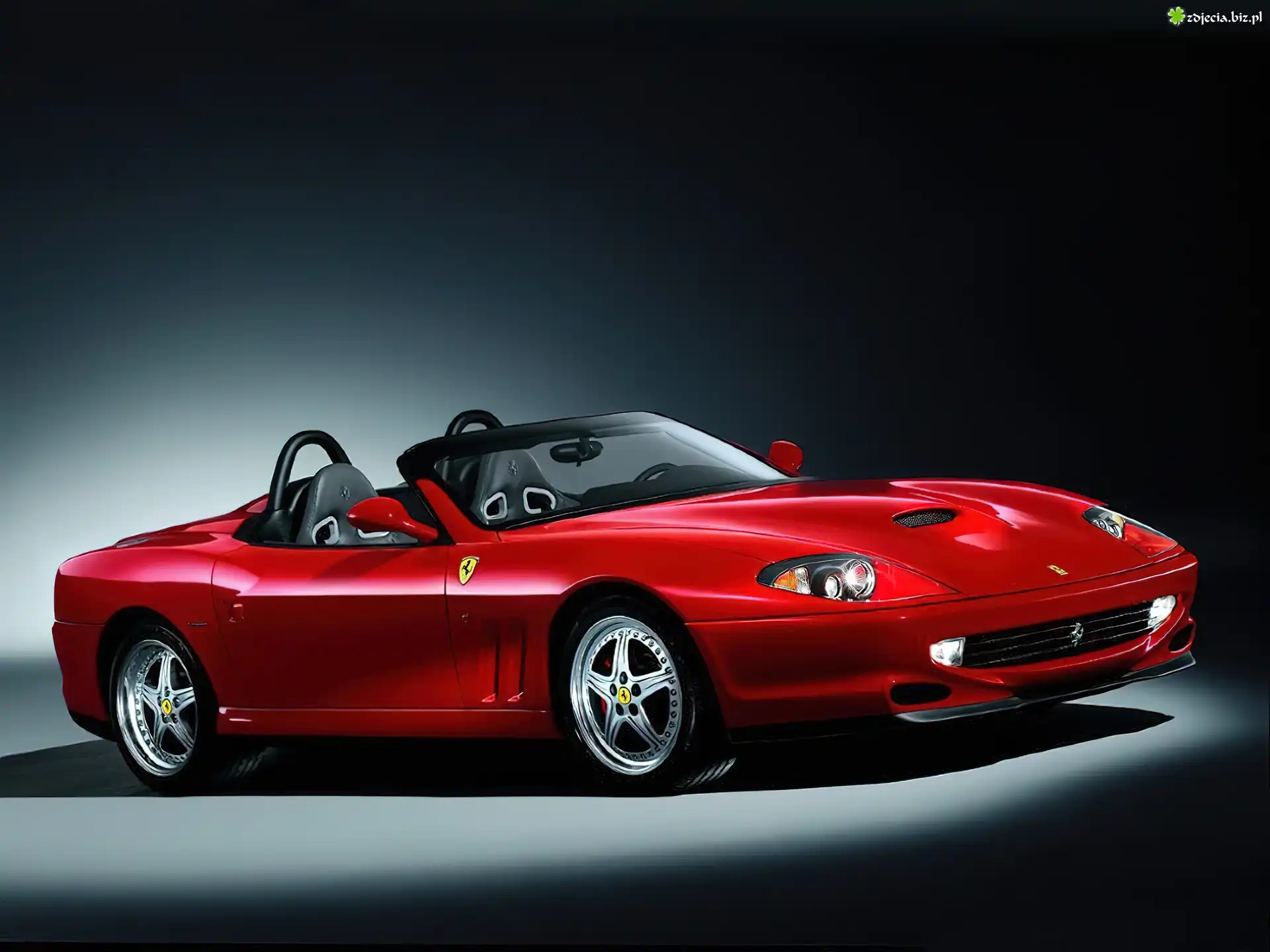 Ferrari 550, Kubełkowe, Fotele, Spider