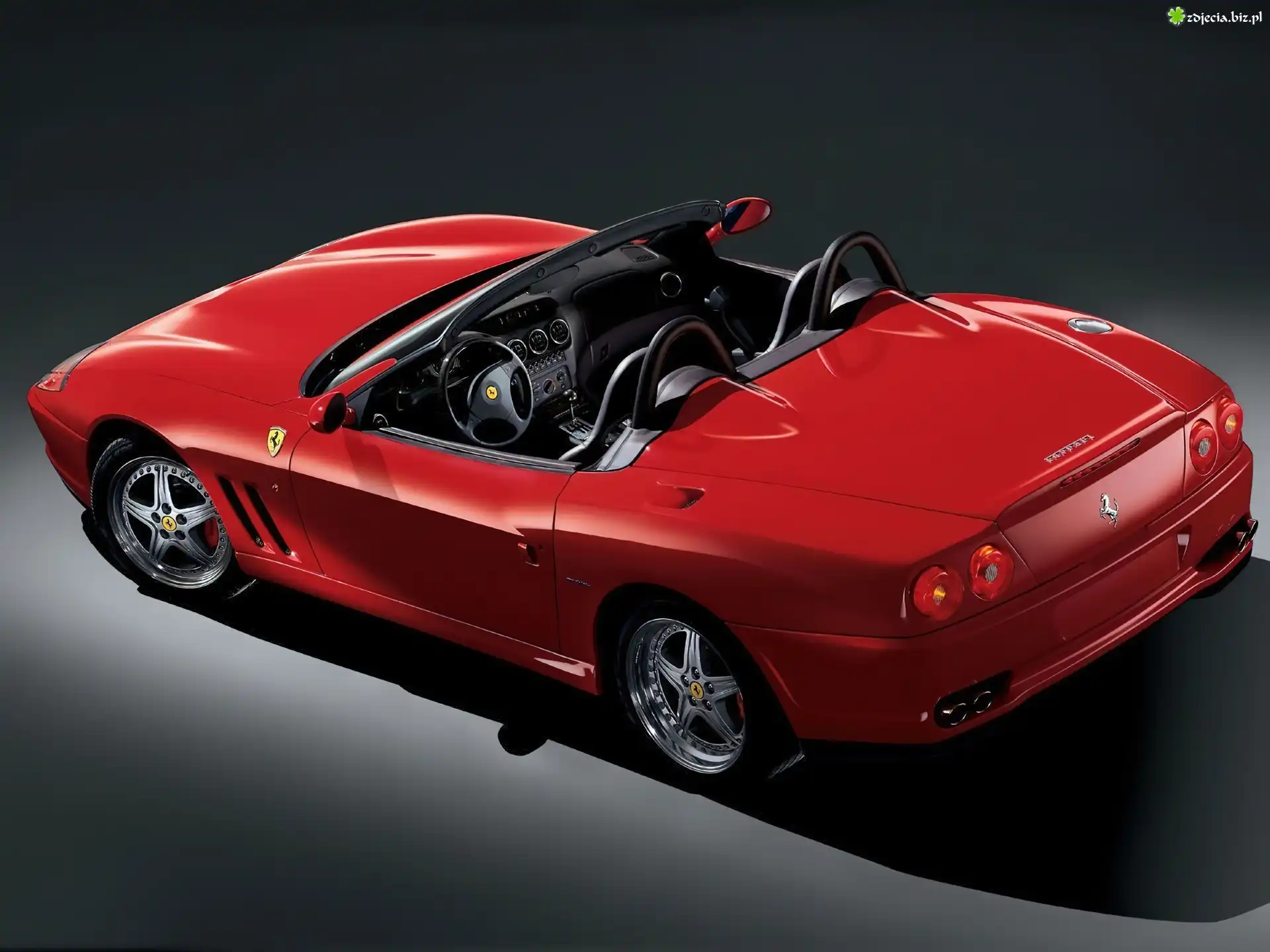 Ferrari 550, Otwarty, Dach