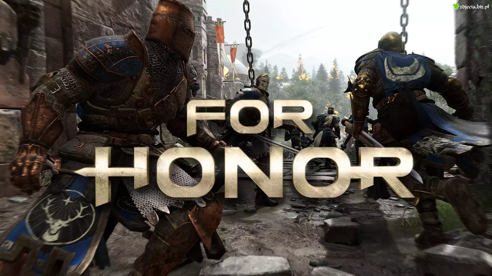For Honor, Gra, Rycerze, Walka, Plakat