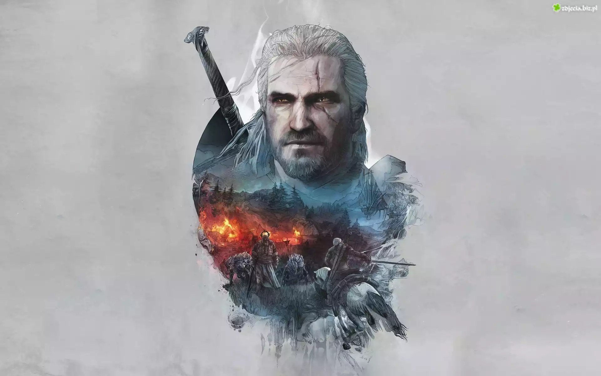 Geralt, Wiedżmin 3: Dziki Gon, Wojownik