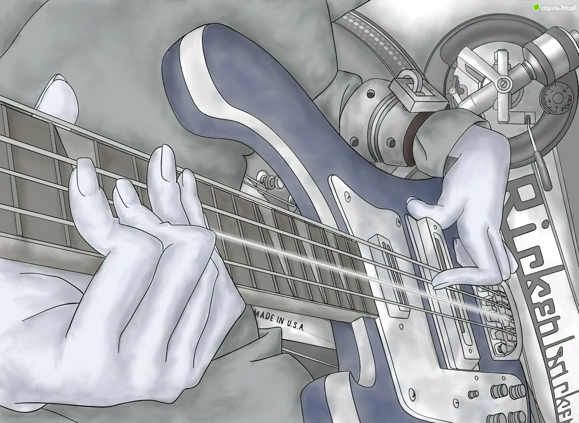 Muzyk, Gitara, Elektryczna