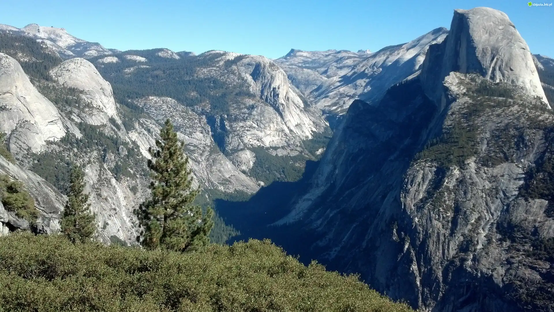 Stany Zjednoczone, Stan Kalifornia, Park Narodowy Yosemite, Kalifornia, Góry