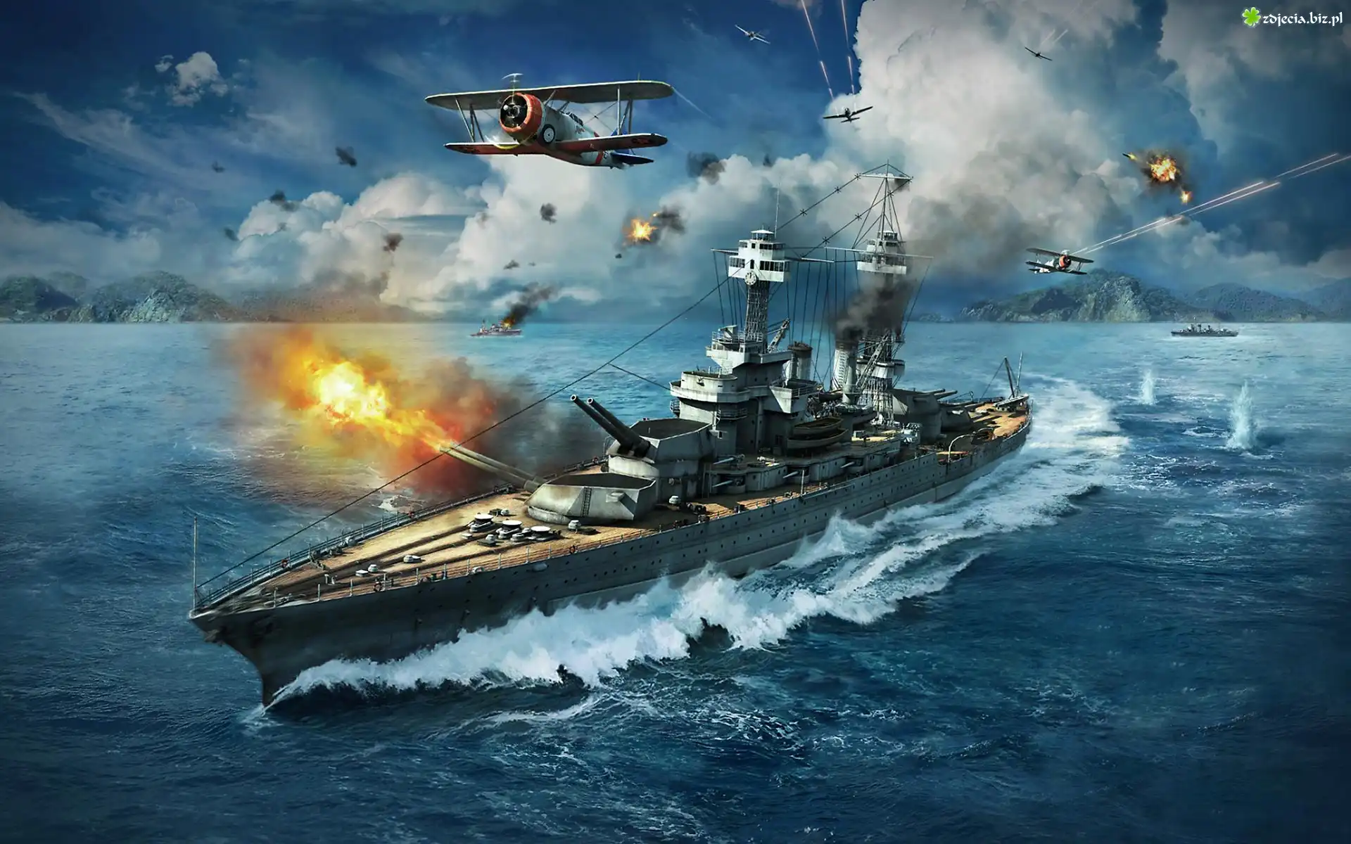 Gra, World of Warships, Okręty, Samoloty