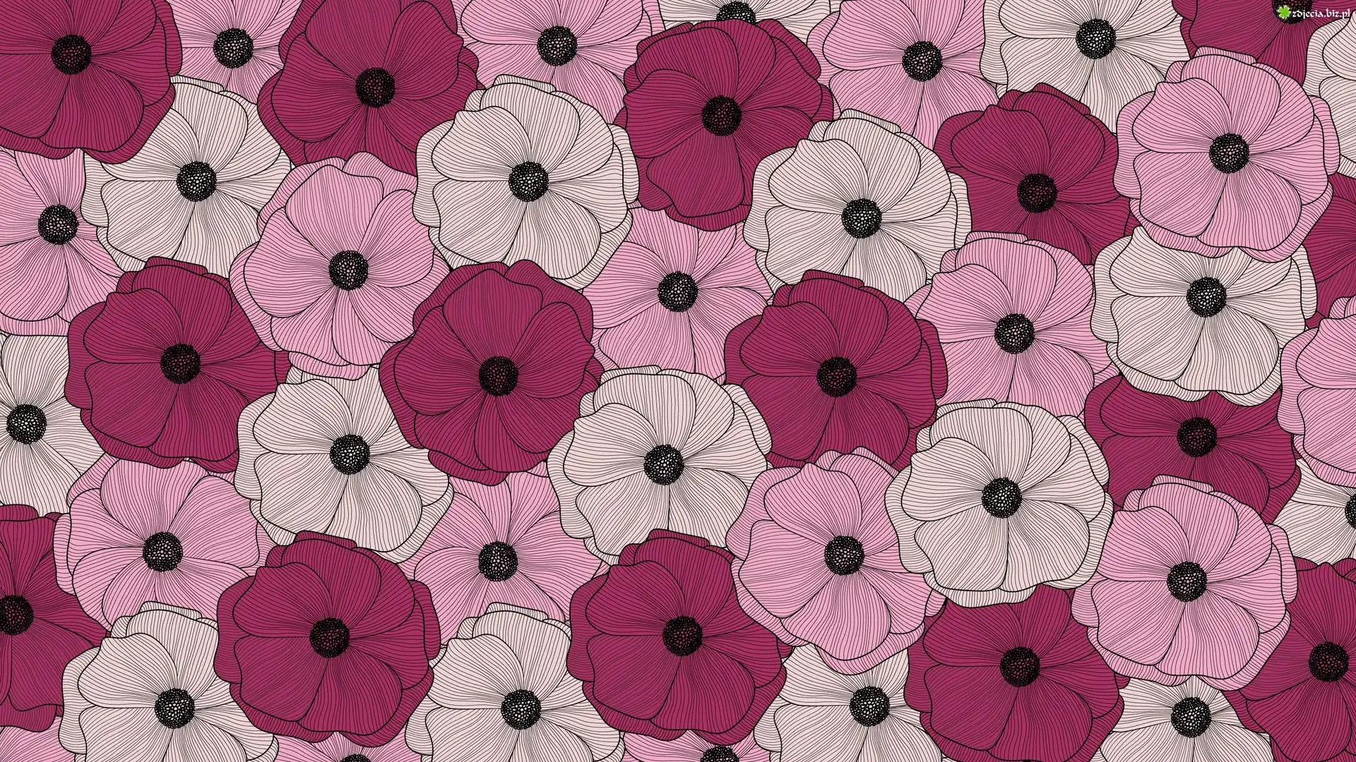 Grafika, Kwiaty