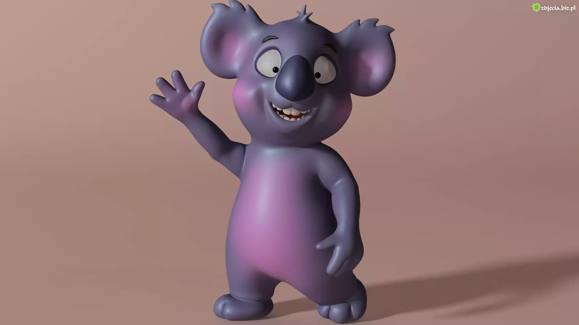 Grafika 3D, Miś, Koala