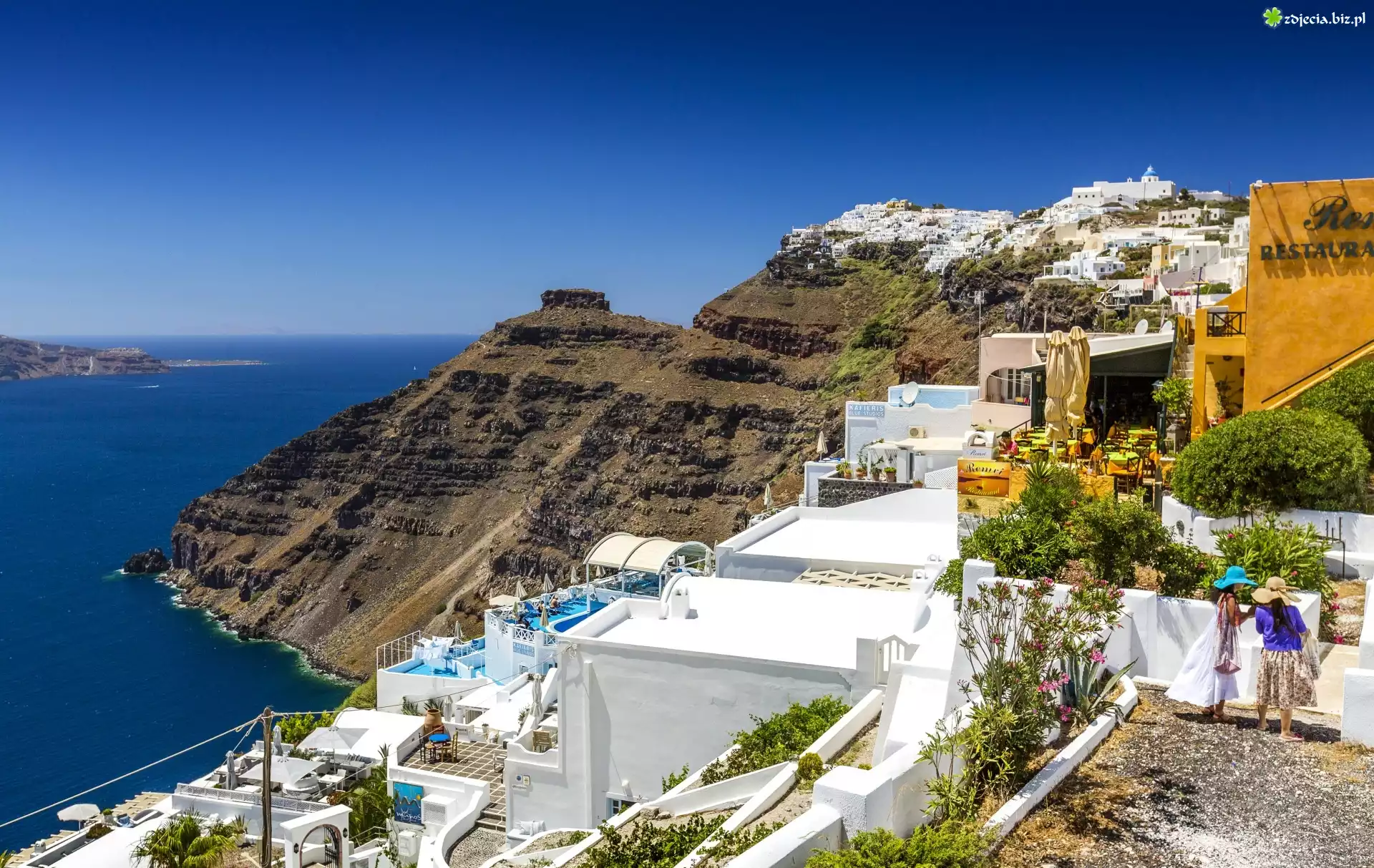 Grecja, Santorini, Wyspa, Kurort