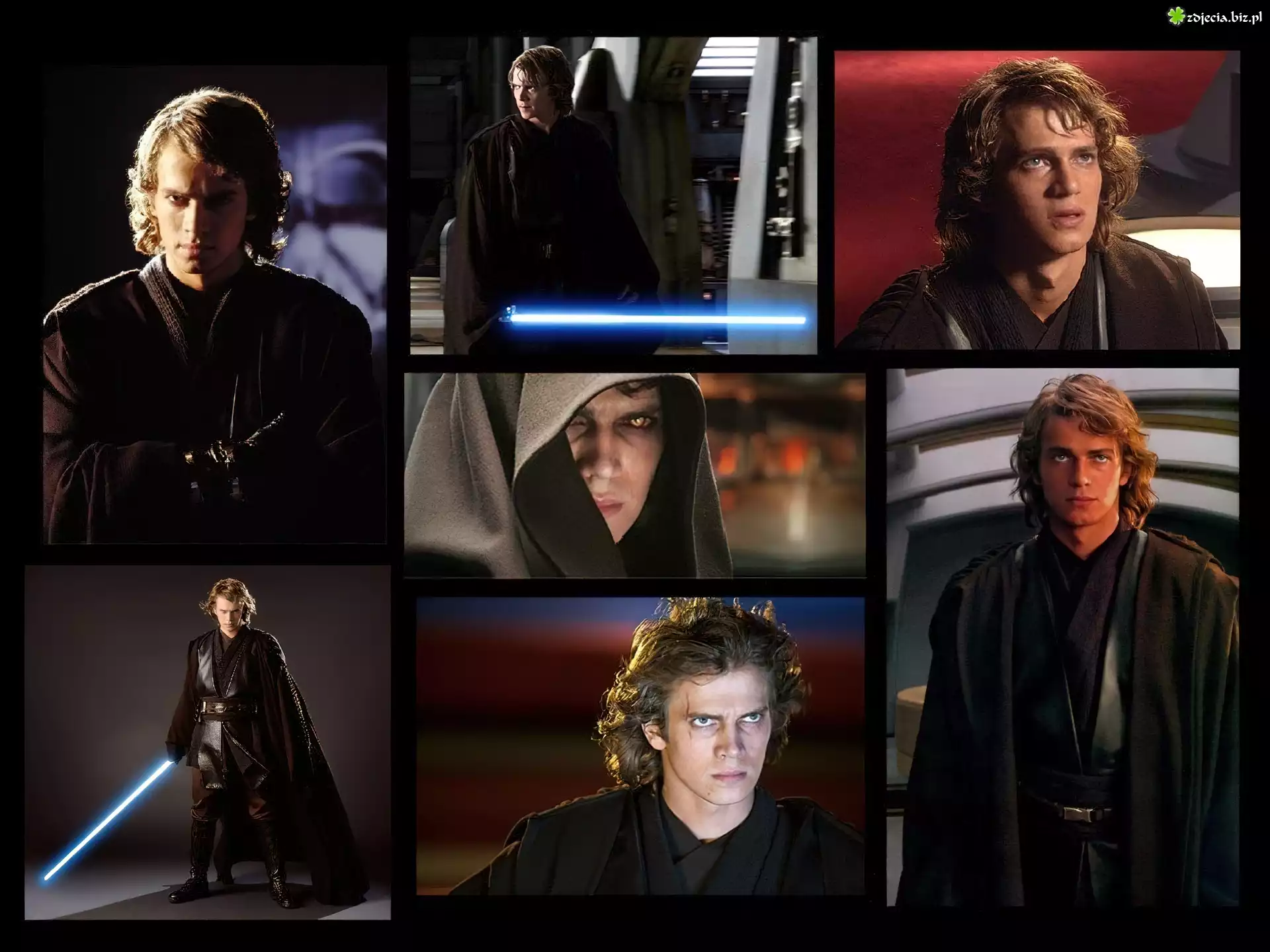 Hayden Christensen,miecz, kaptur