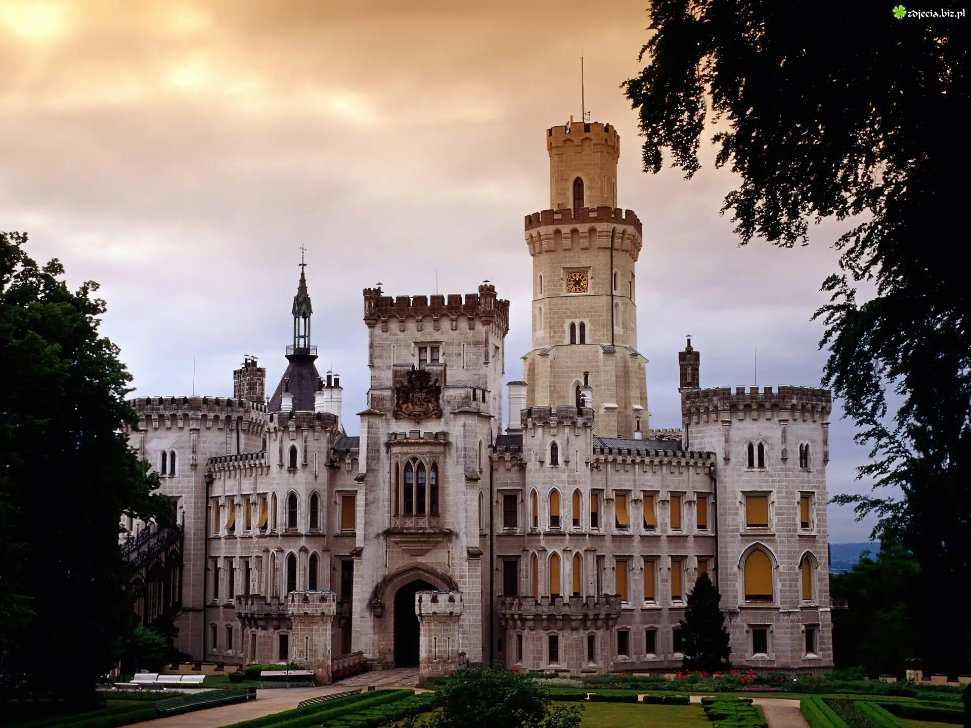 Pałac, Hluboka, Czechy