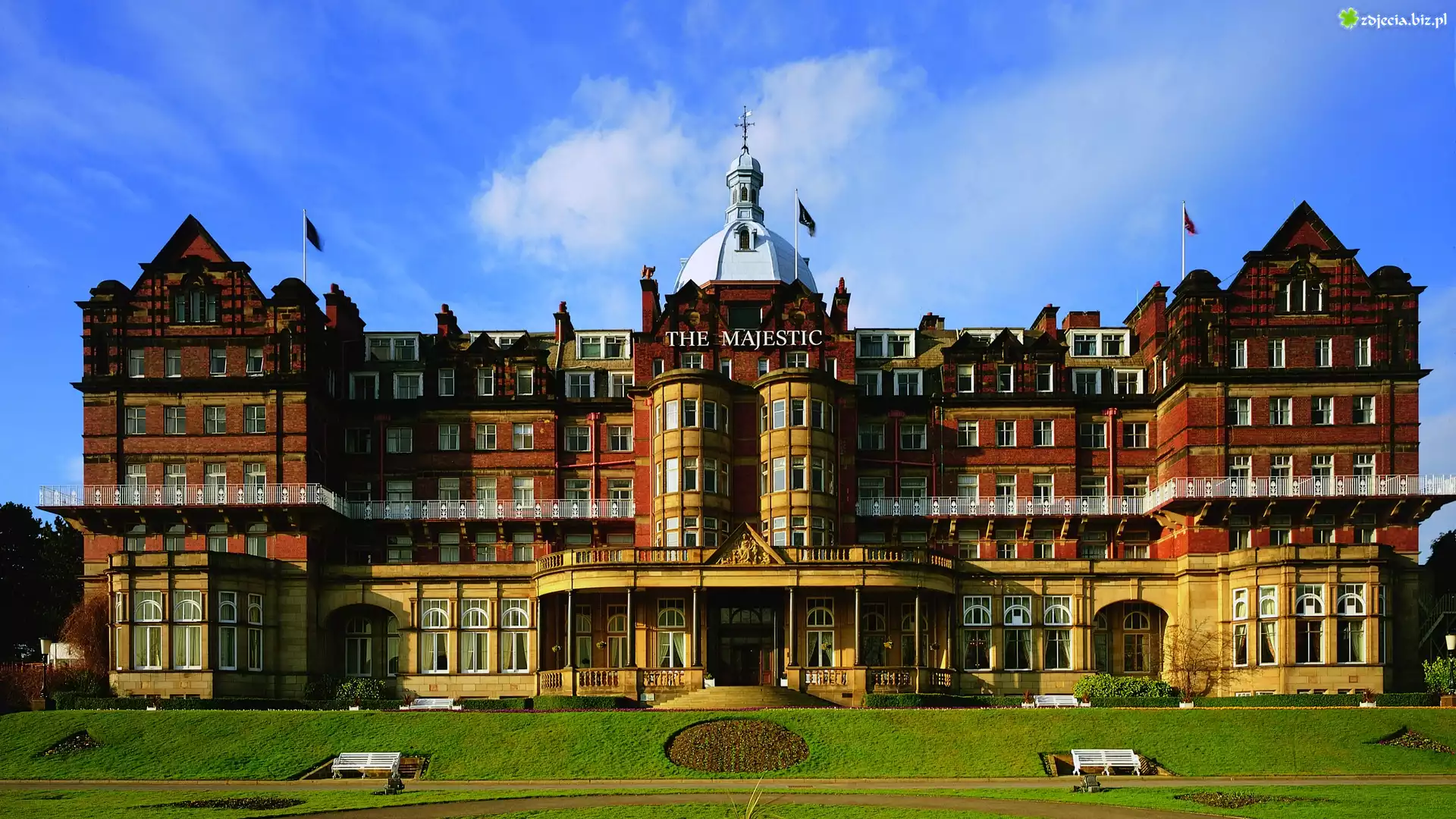Hotel Majestic, The Majestic Hotel, Północna Anglia, Hrabstwo North Yorkshire, Wielka Brytania