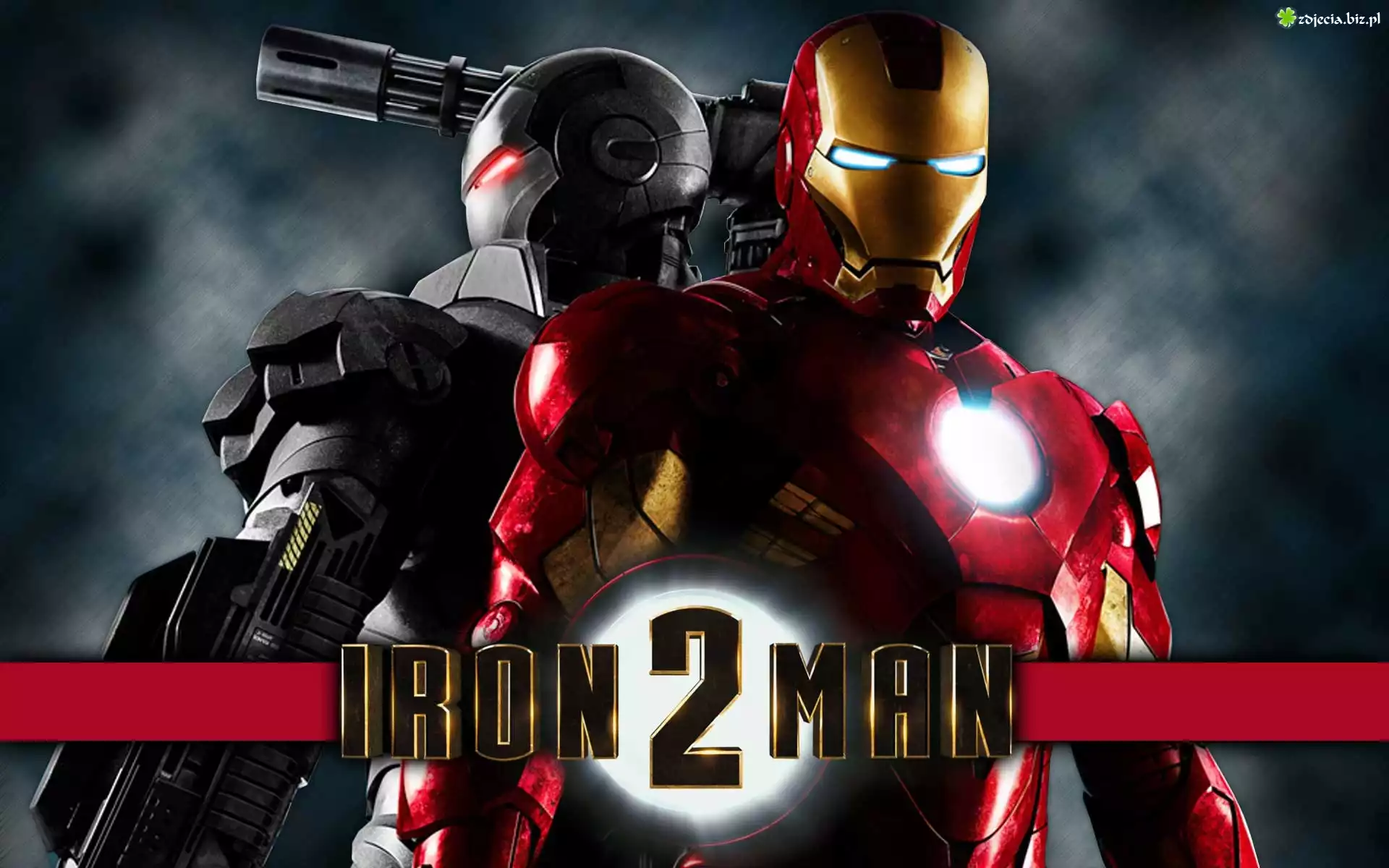 Film, Iron Man 2, Robot, Człowiek, Maszyna